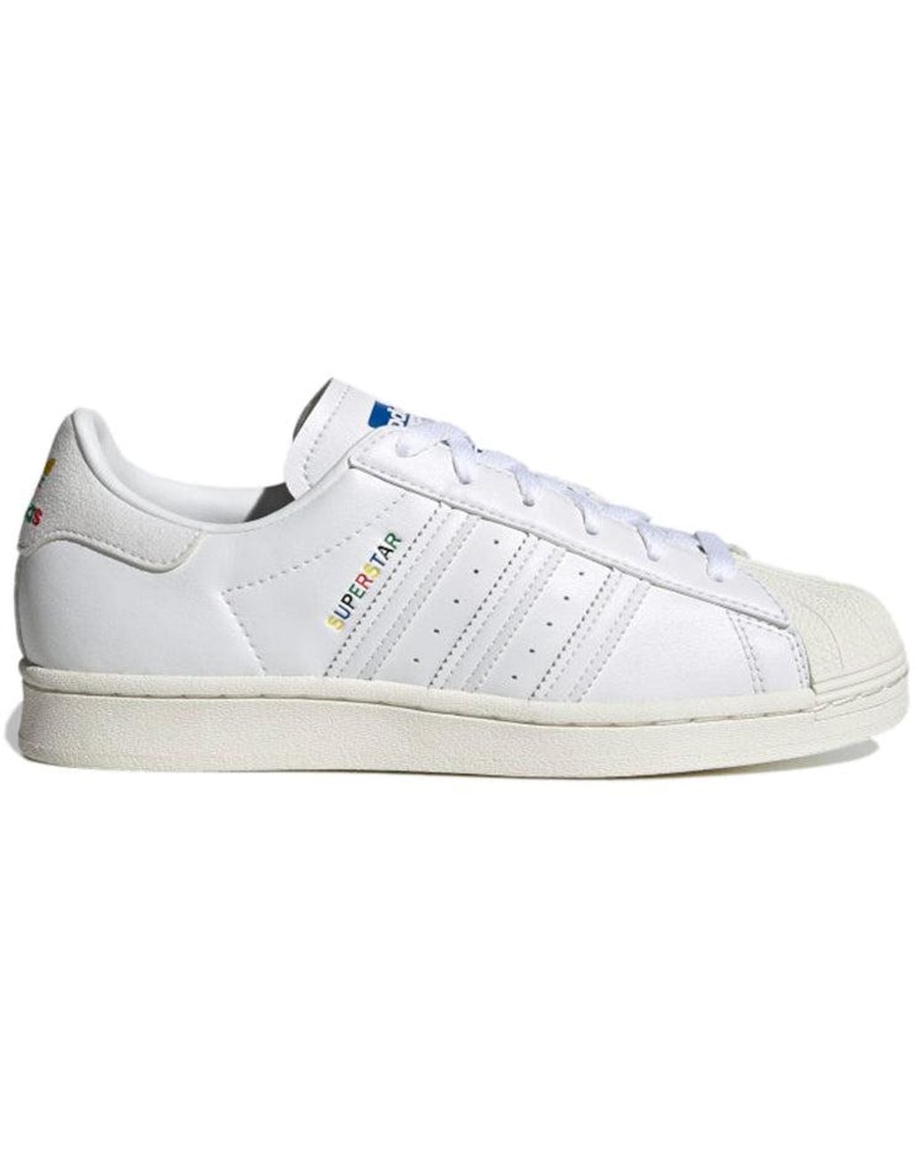 Adidas White (Wmns) Superstar Logo'