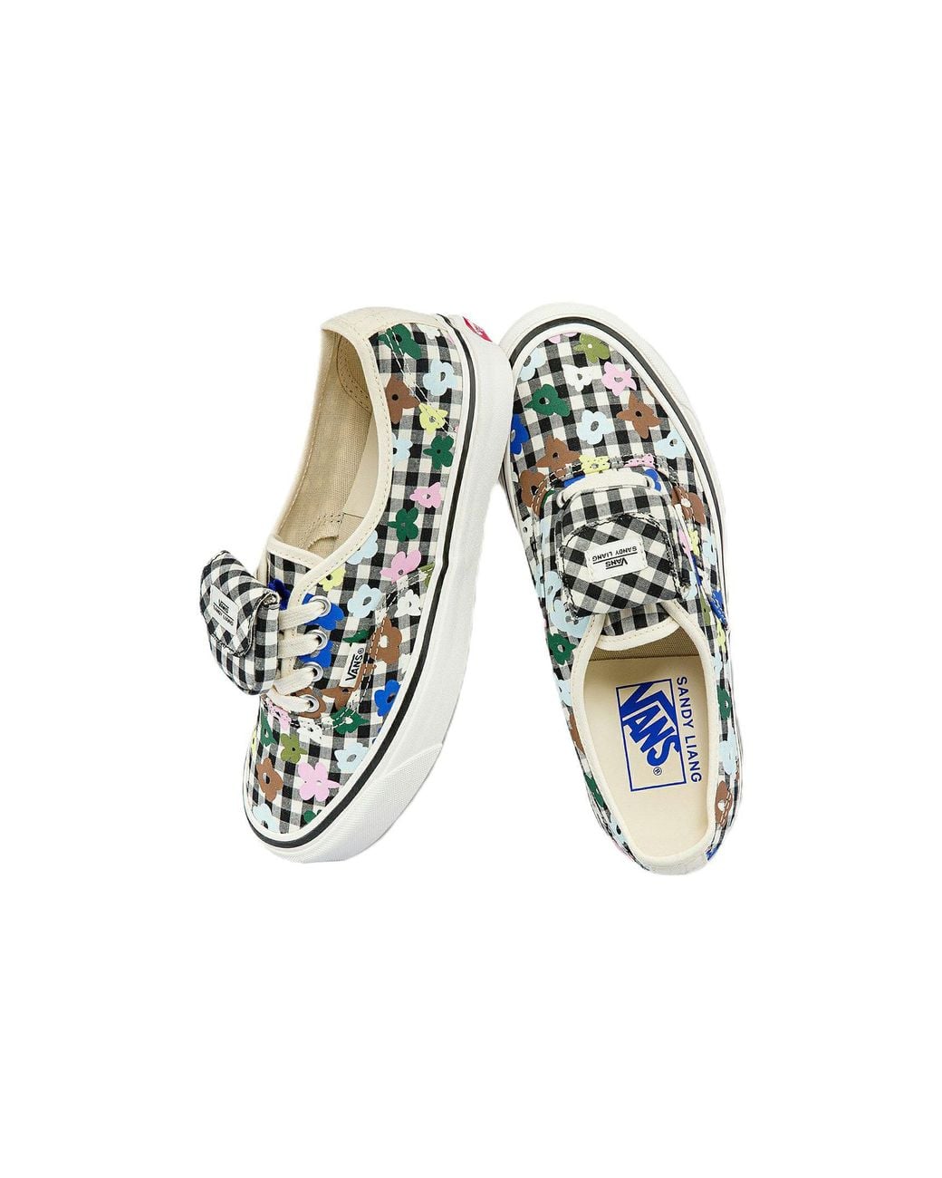 Vans Blue Sandy Liang X Authentic 44 Dx 'Checkerboard Floral' for men