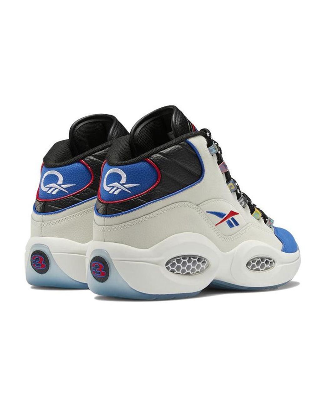 Reebok Blue Question Mid 'Answer To No One' for men