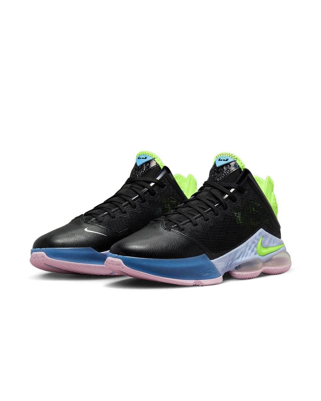 Nike Blue Lebron 19 Low 'Ghost' for men