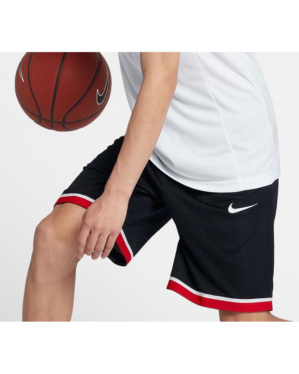 Nike Black Dri-Fit Classic Quick Dry Basketball Shorts for men