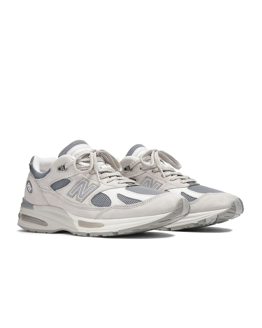 New Balance White Sneakers for men