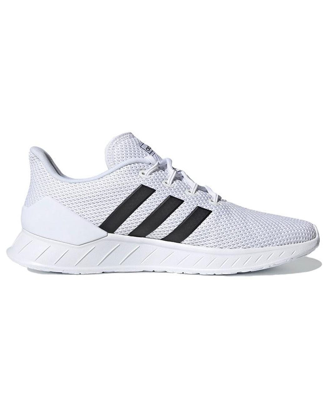 Adidas White Questar Flow Nxt 'Cloud' for men