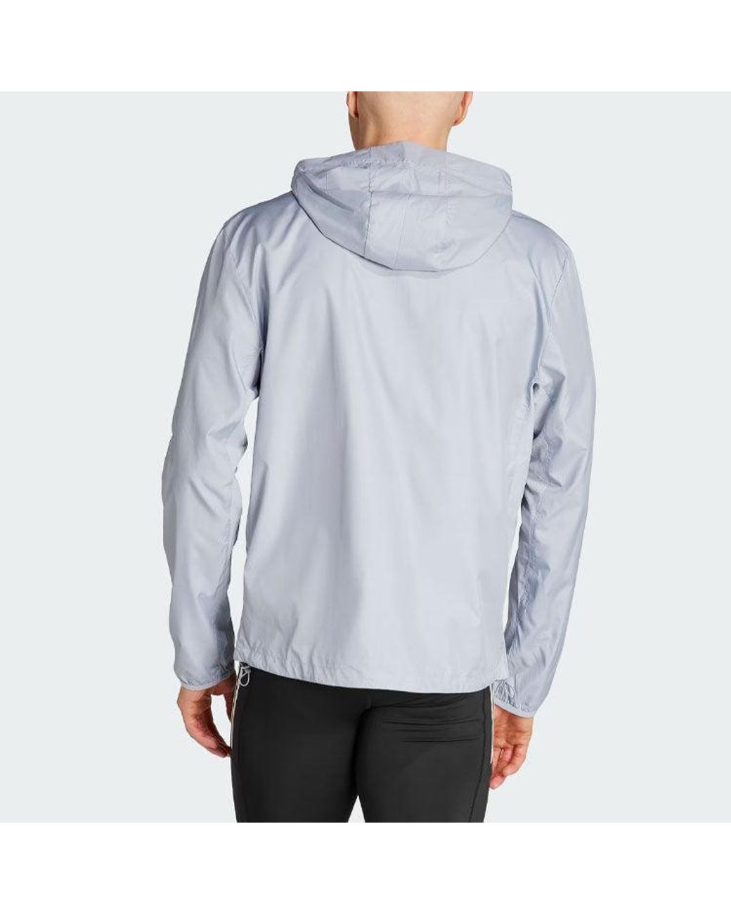 Adidas Blue Own The Run Jacket Asia Sizing for men