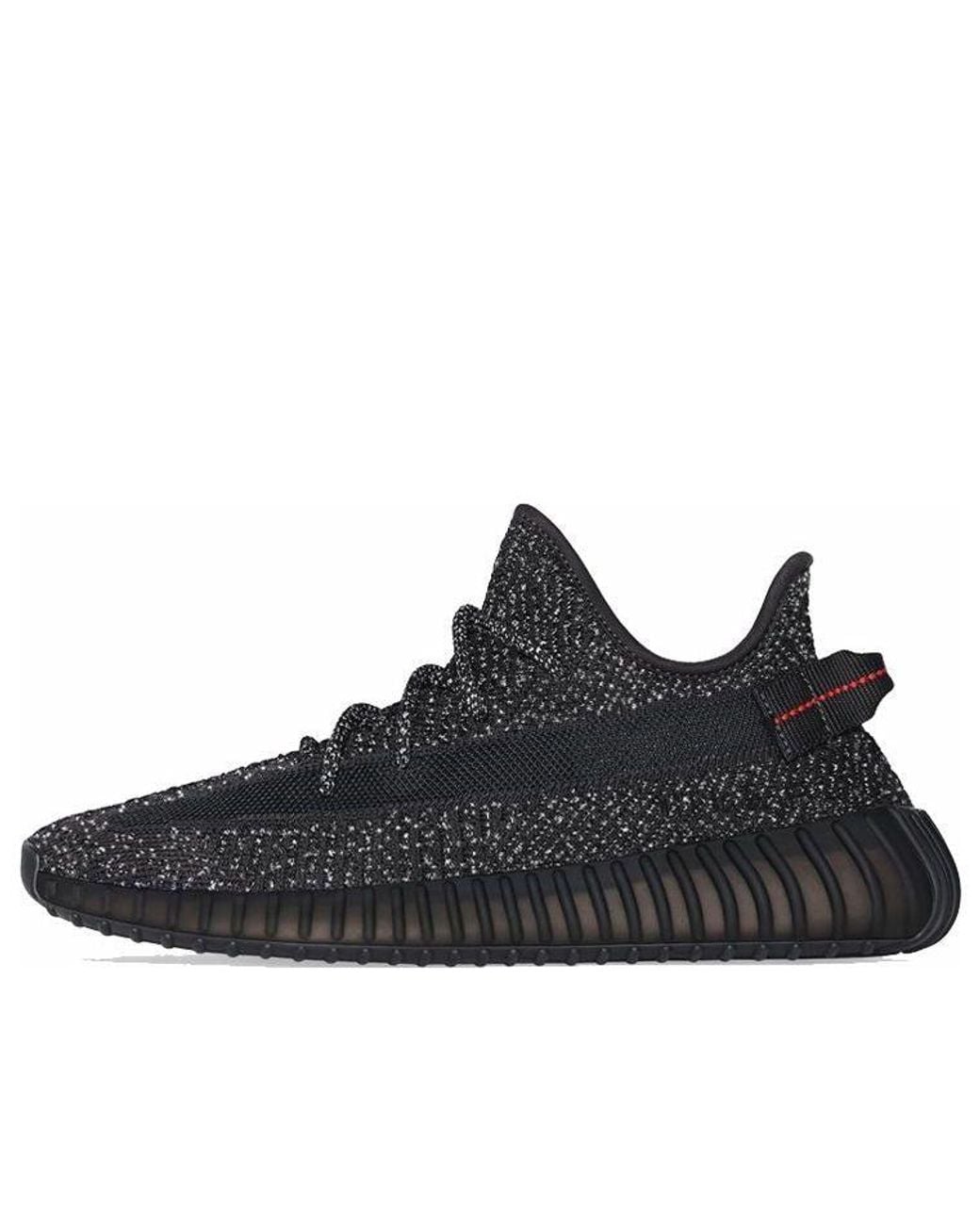 Adidas Black Yeezy Boost 350 V2 Reflective' for men