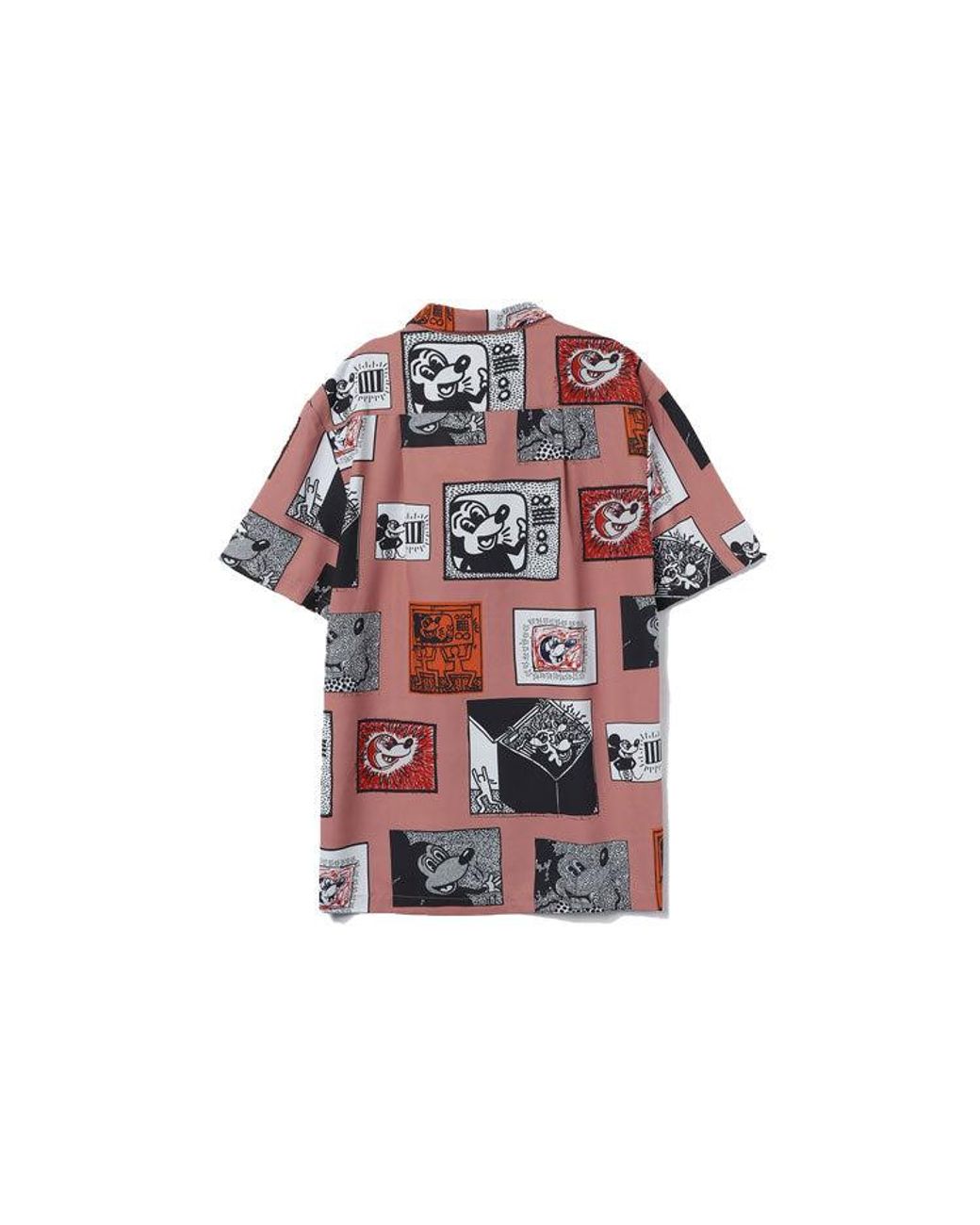 Li-ning Red X Disney Mickey Mouse X Keith Haring Short Sleeve Shirt Multi' for men
