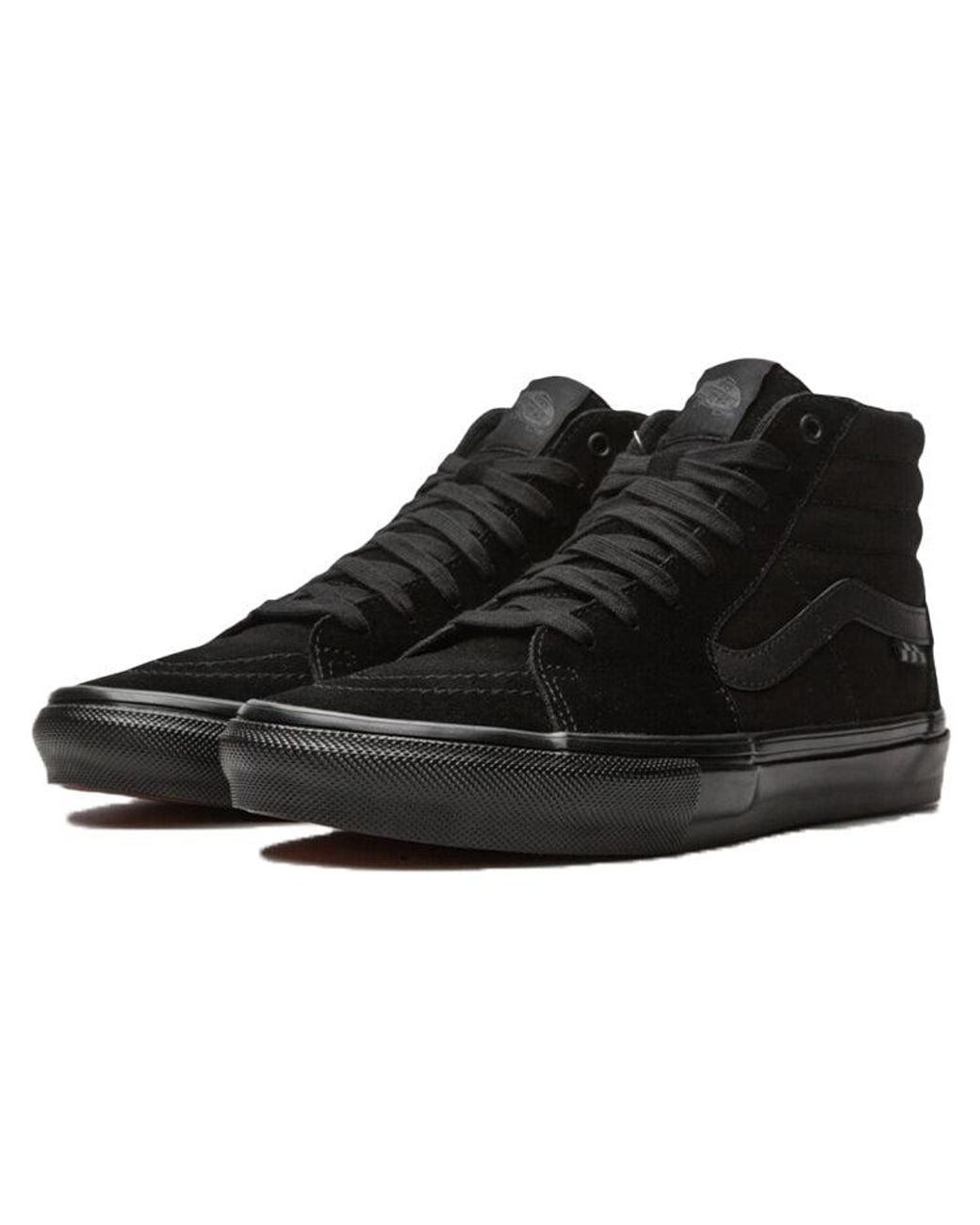 Vans Black Skate Sk8-Hi 'Triple' for men