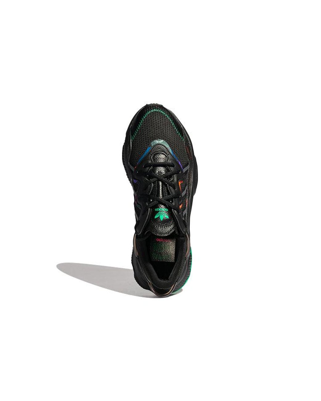 Adidas Black Originals Ozweego Casual Shoes Multi-Color' for men