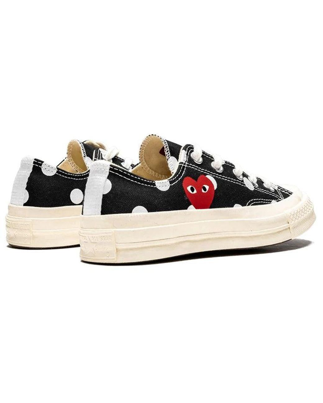 Converse Blue X Comme Des Garcons Chuck 70 Low Polka Dot' for men