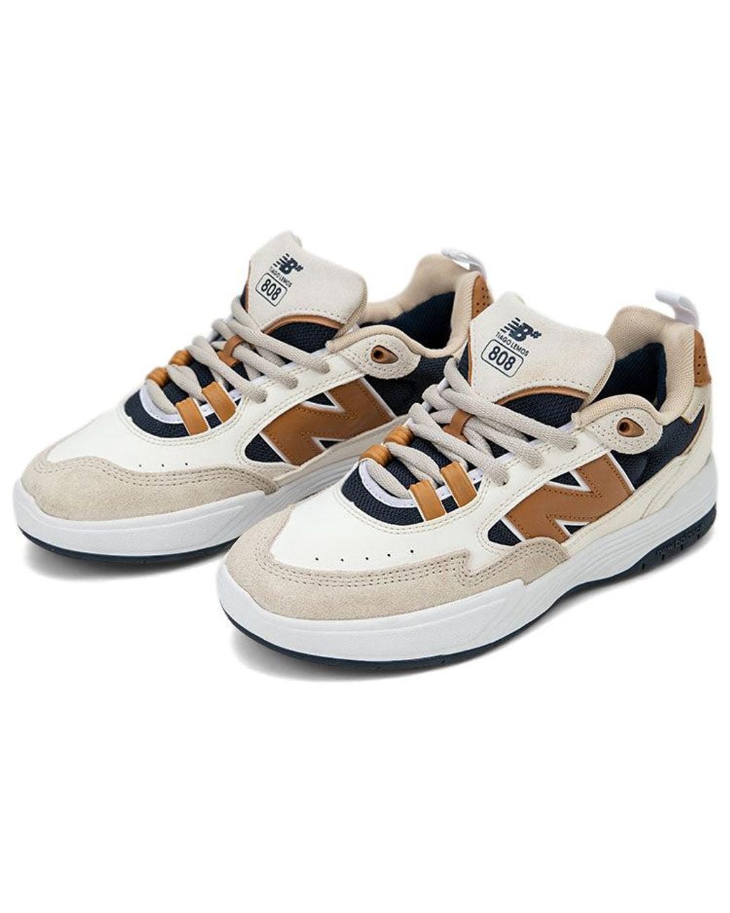 New Balance White Numeric Tiago Lemos 808 for men