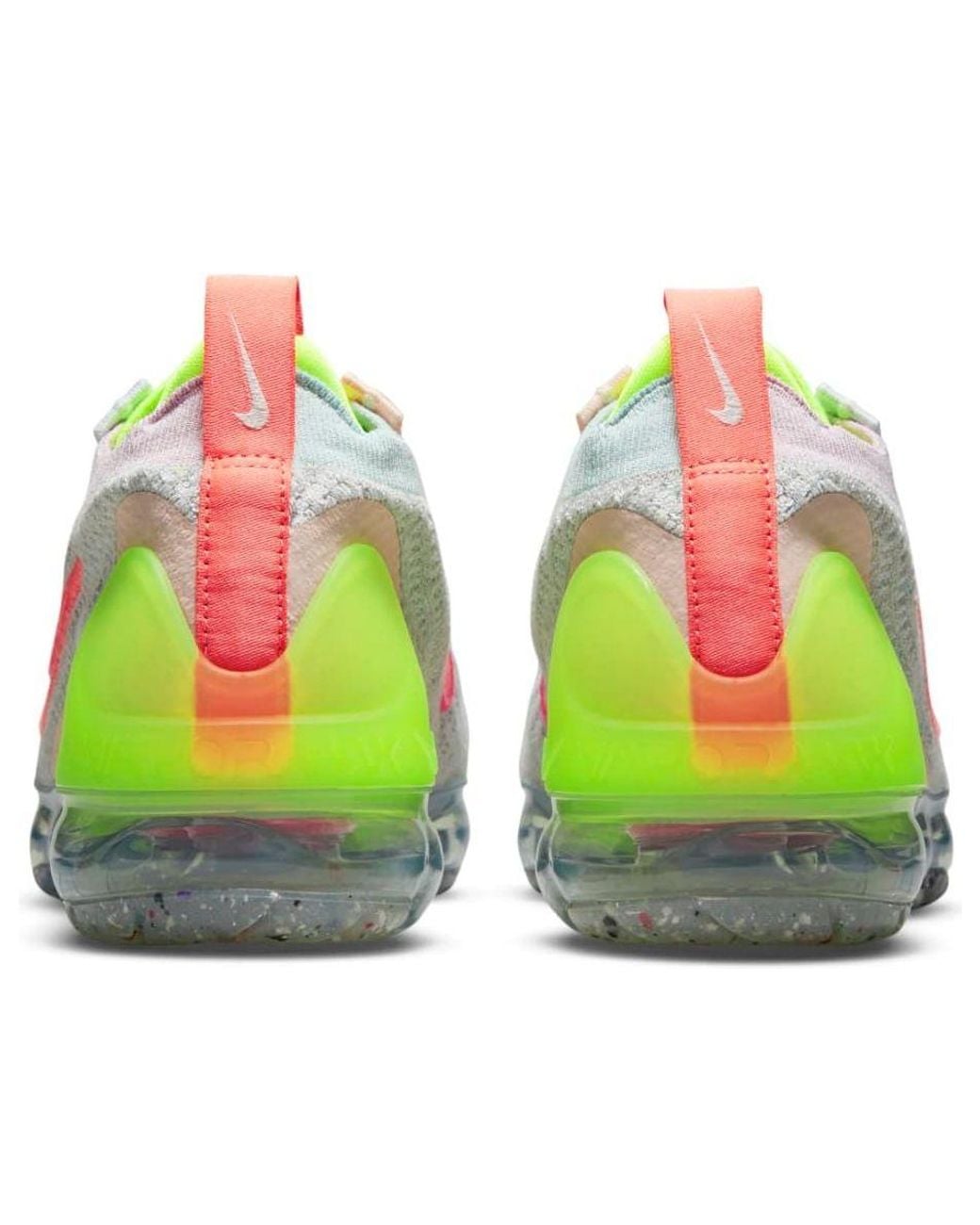 Nike Gray (Wmns) Air Vapormax 2021 Flyknit 'Neon'