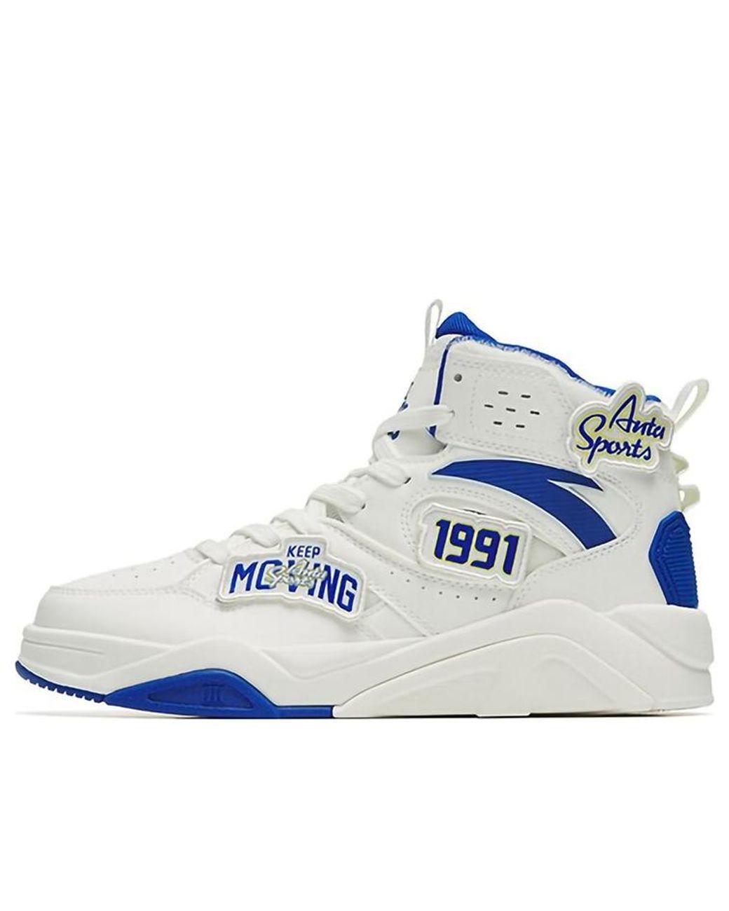Anta Blue Cement Bubble Lifestyle Shoes for men