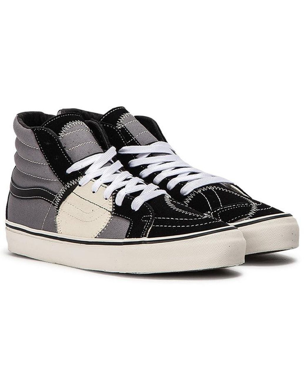 Vans Black Sk8-Hi Bricolage Lx Marshmallow' for men