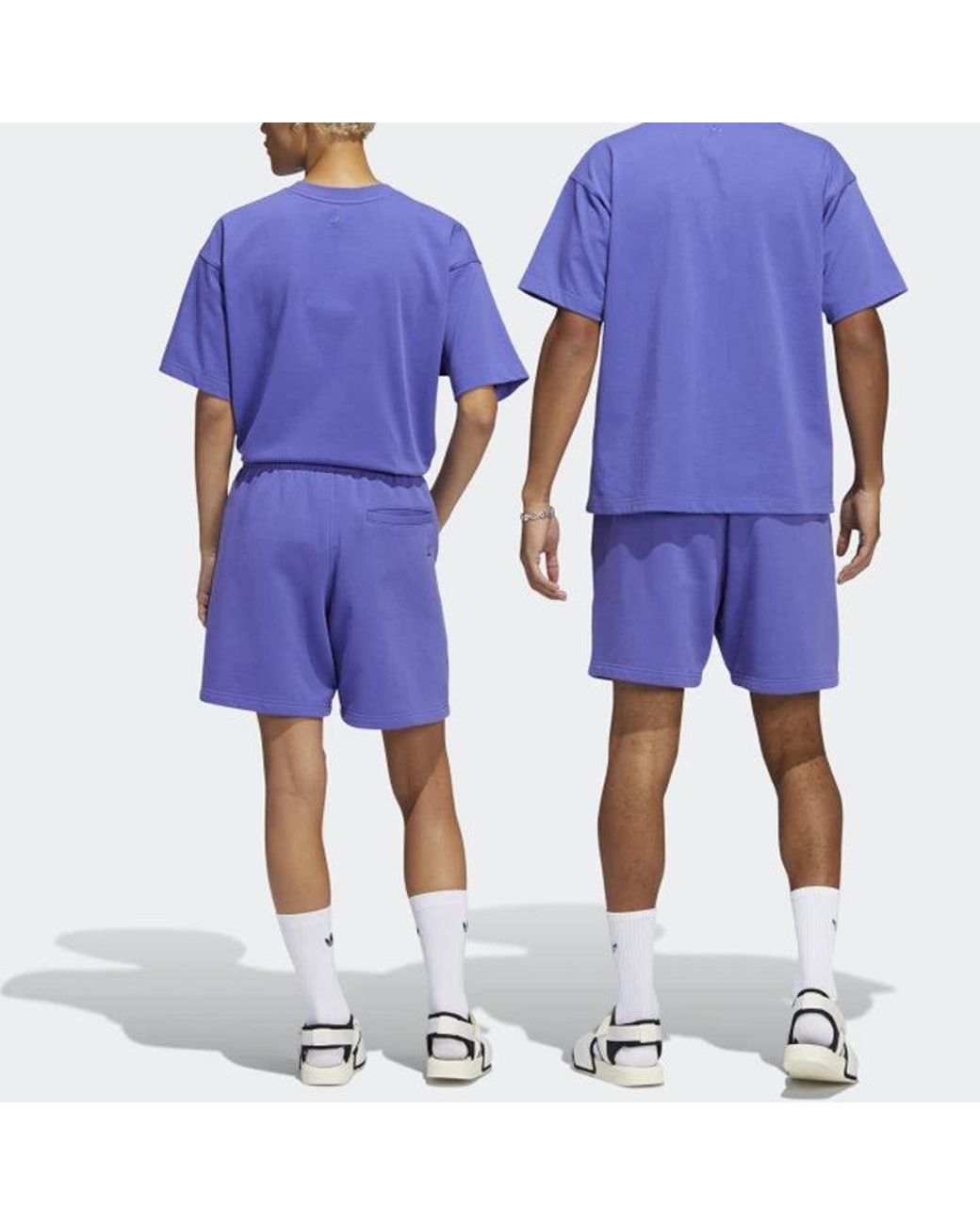 Adidas Blue X Pharrell Basic Sports Shorts