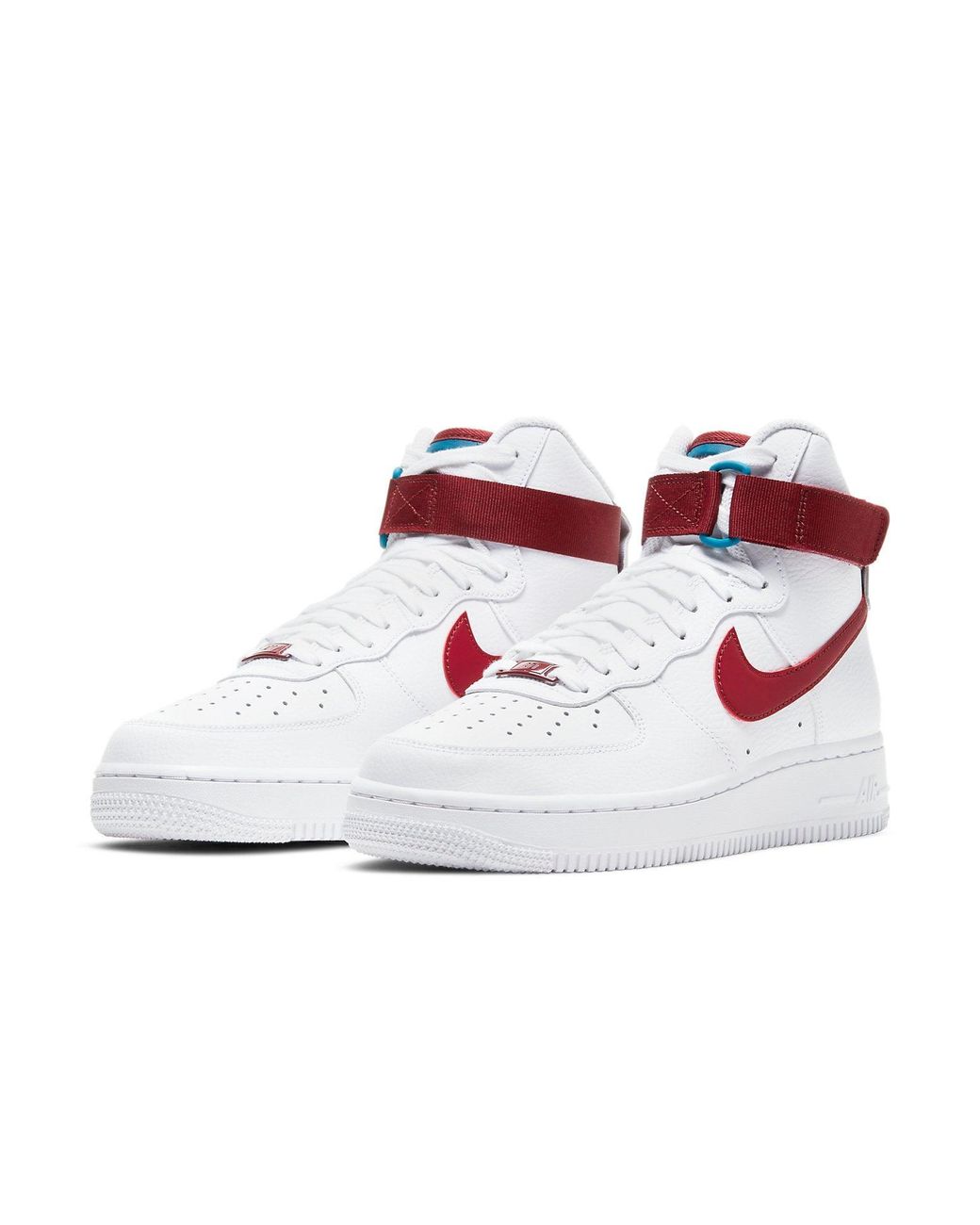 Nike Red (Wmns) Air Force 1 High Team'