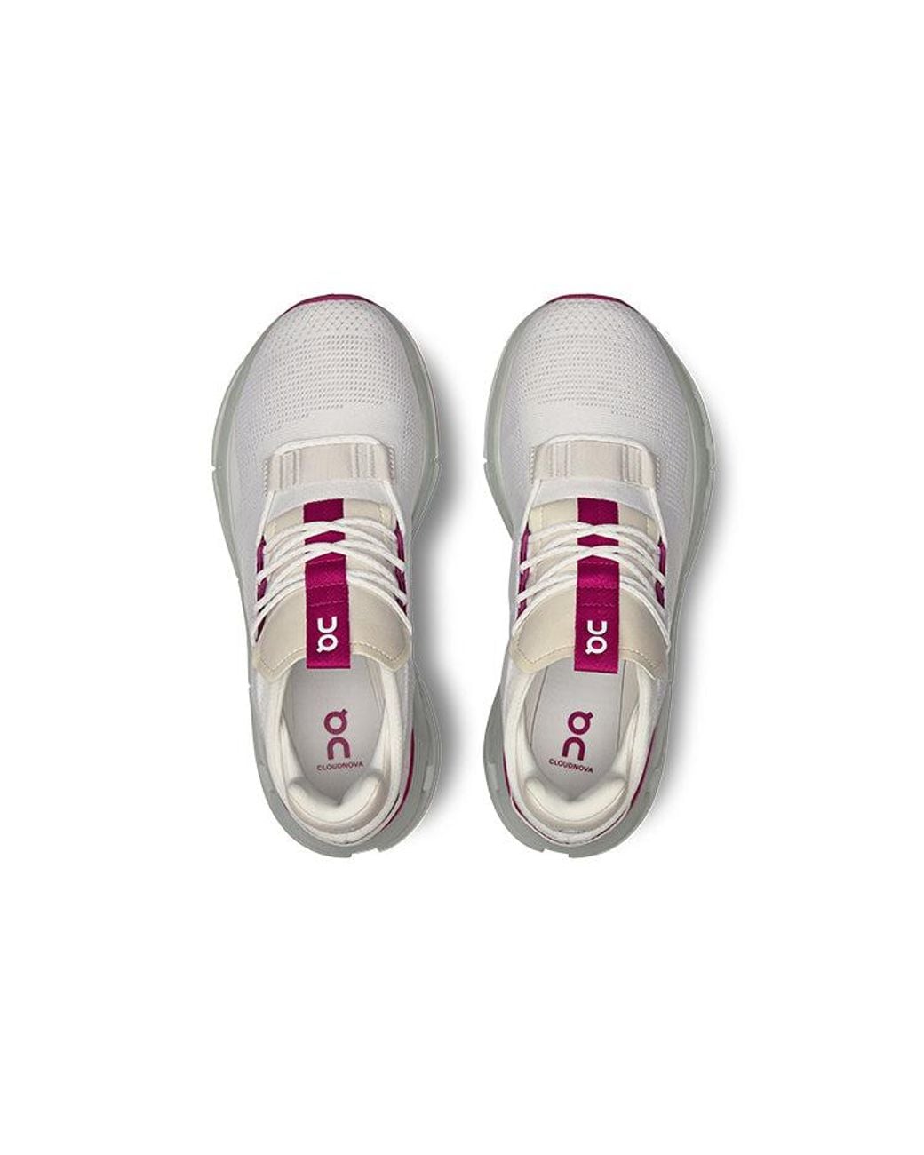On Shoes White (Wmns) Cloudnova 'Undyed Carnation'