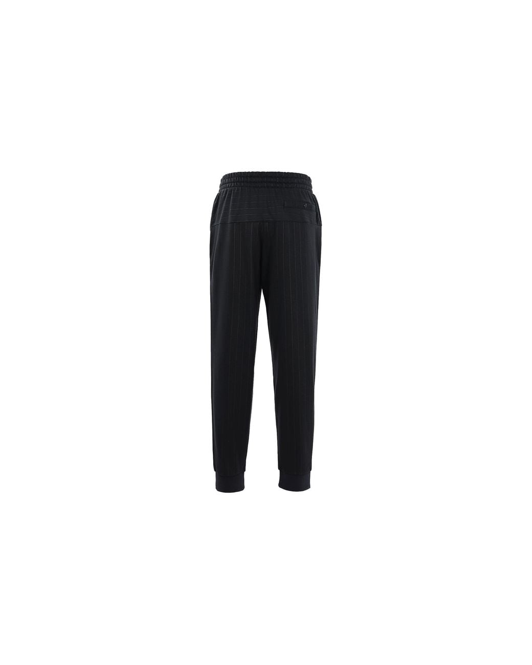 Adidas Black Originals Pinstripe Track Pants For Carbon for men