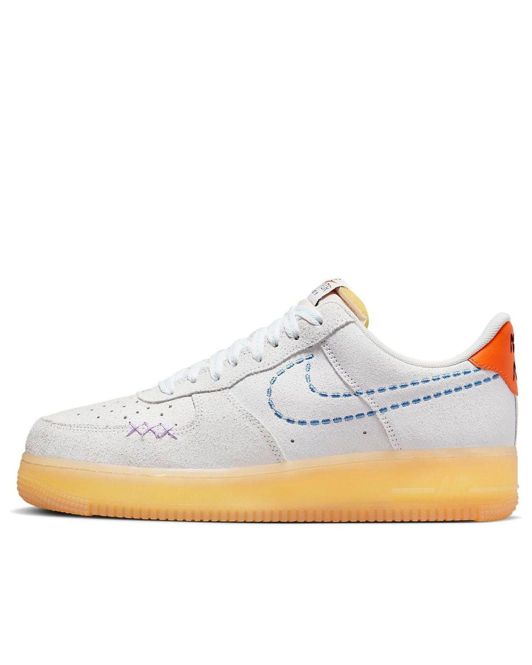 Nike White Air Force 1 '07 Lv8 101' for men