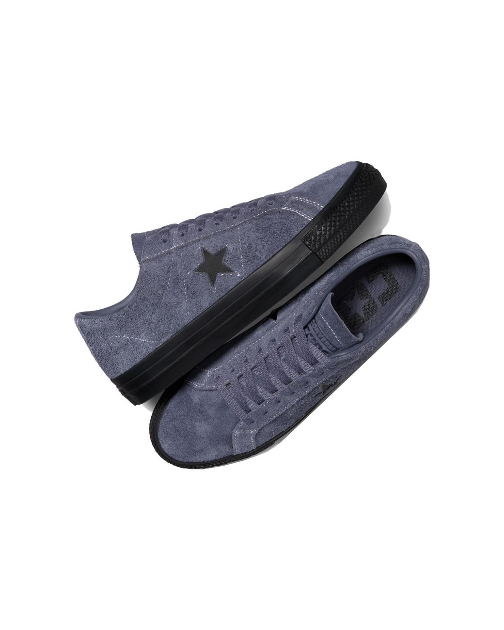 Converse Blue One Star Pro Suede Sneakers 'Dark Moss' for men