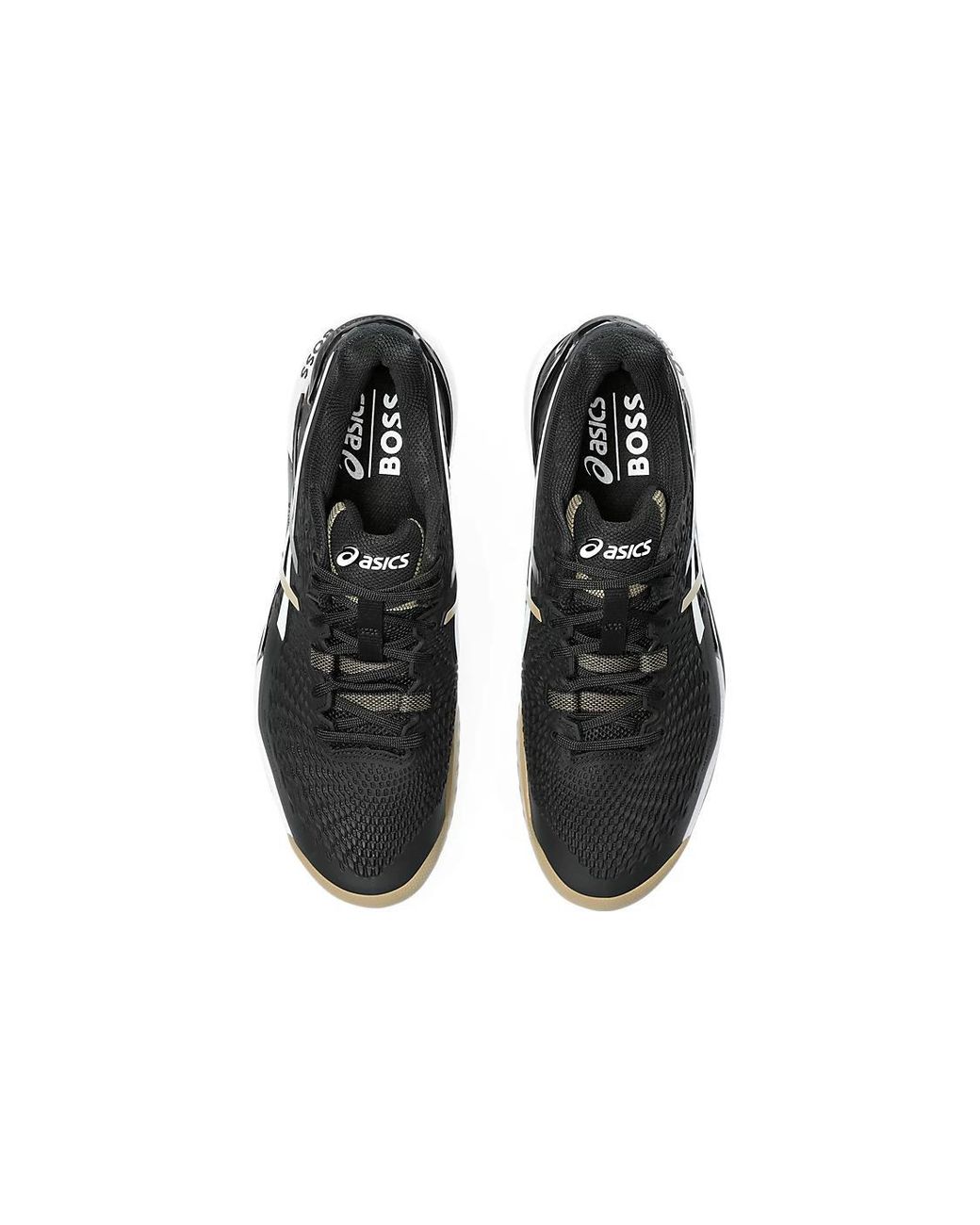 Asics Black Gel-Resolution 9 X Hugo Boss Camel' for men