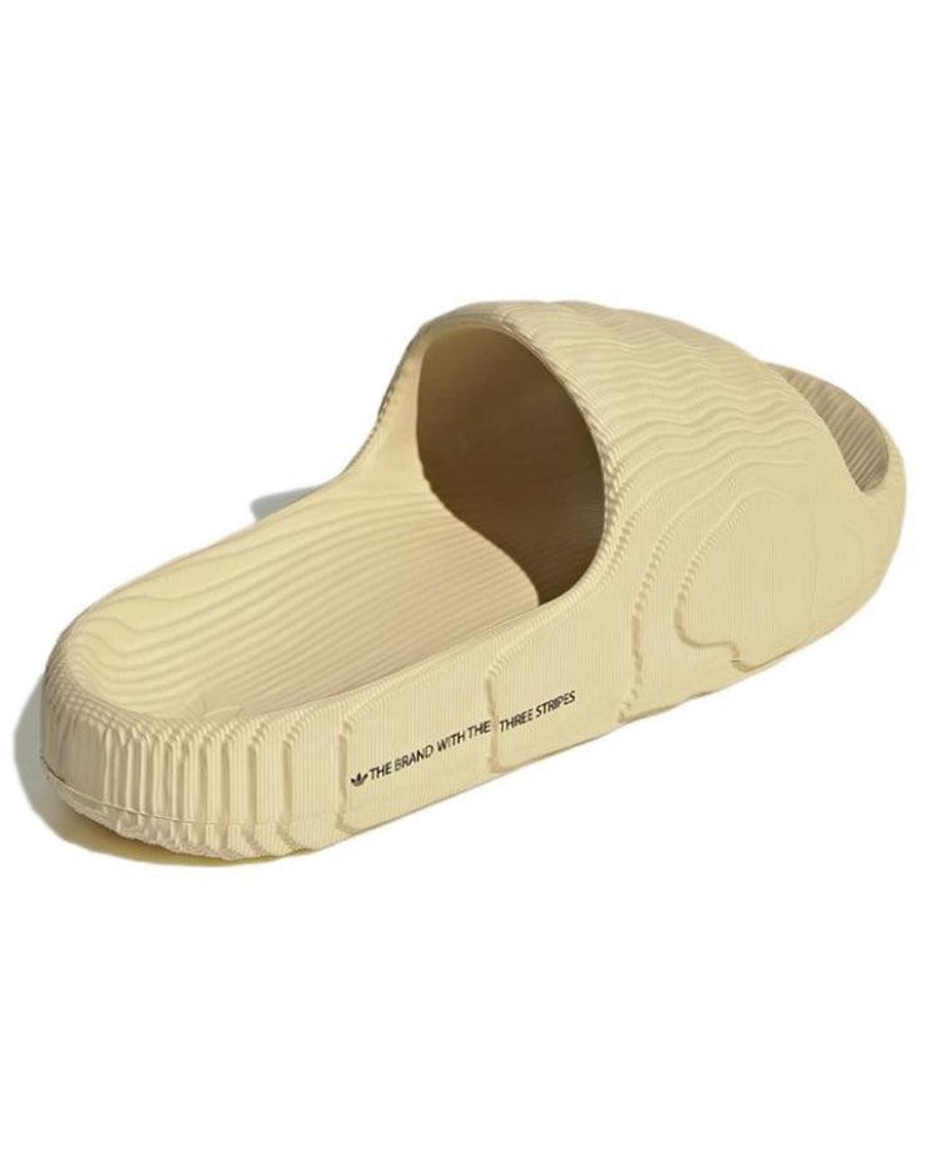 Adidas Natural Adilette 22 Slides 'Desert Sand'