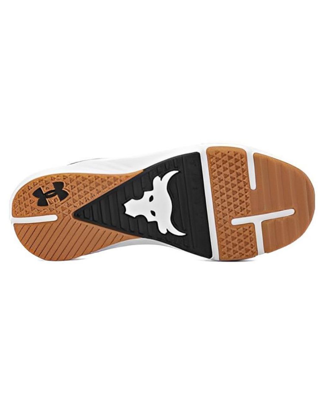 Under Armour White Project Rock Bsr 3 Halo' for men