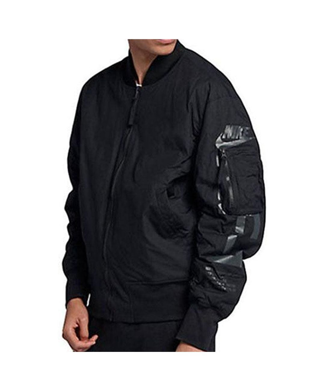 Nike Blue Reversible Aviator Casual Sports Padded Jacket for men