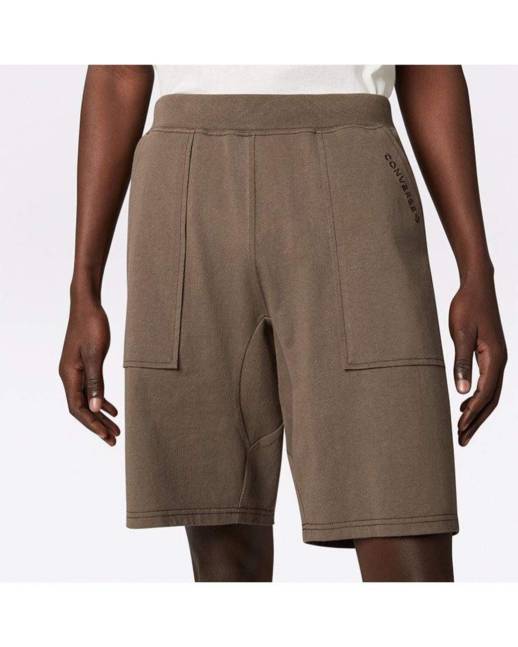 Converse Green Jersey Short 'Engine Smoke' for men
