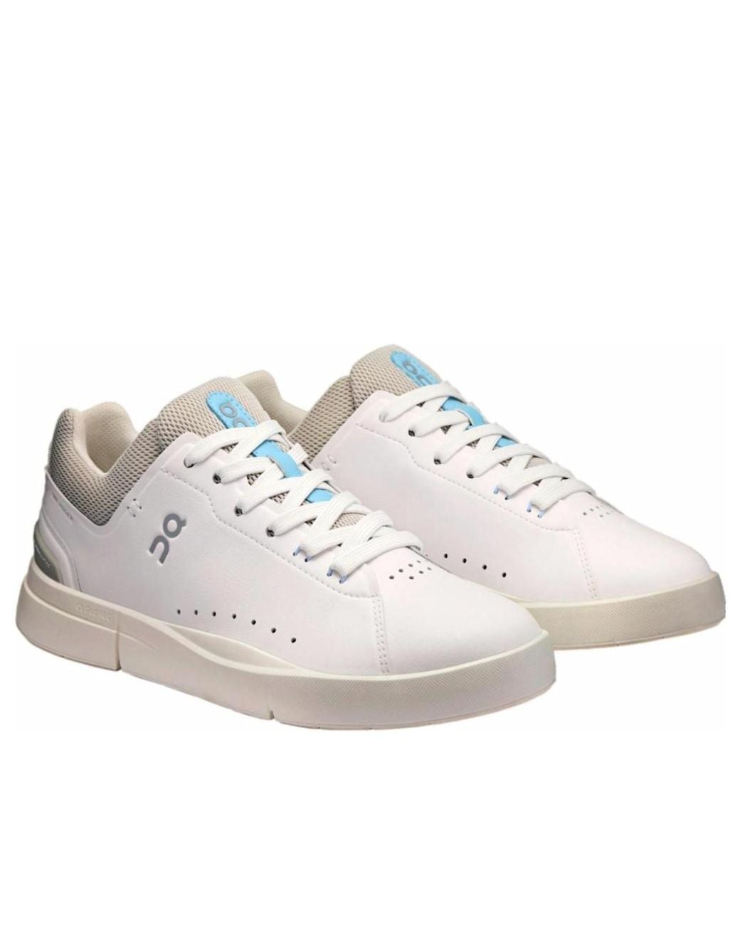 On Shoes White (Wmns) The Roger Advantage Sand'