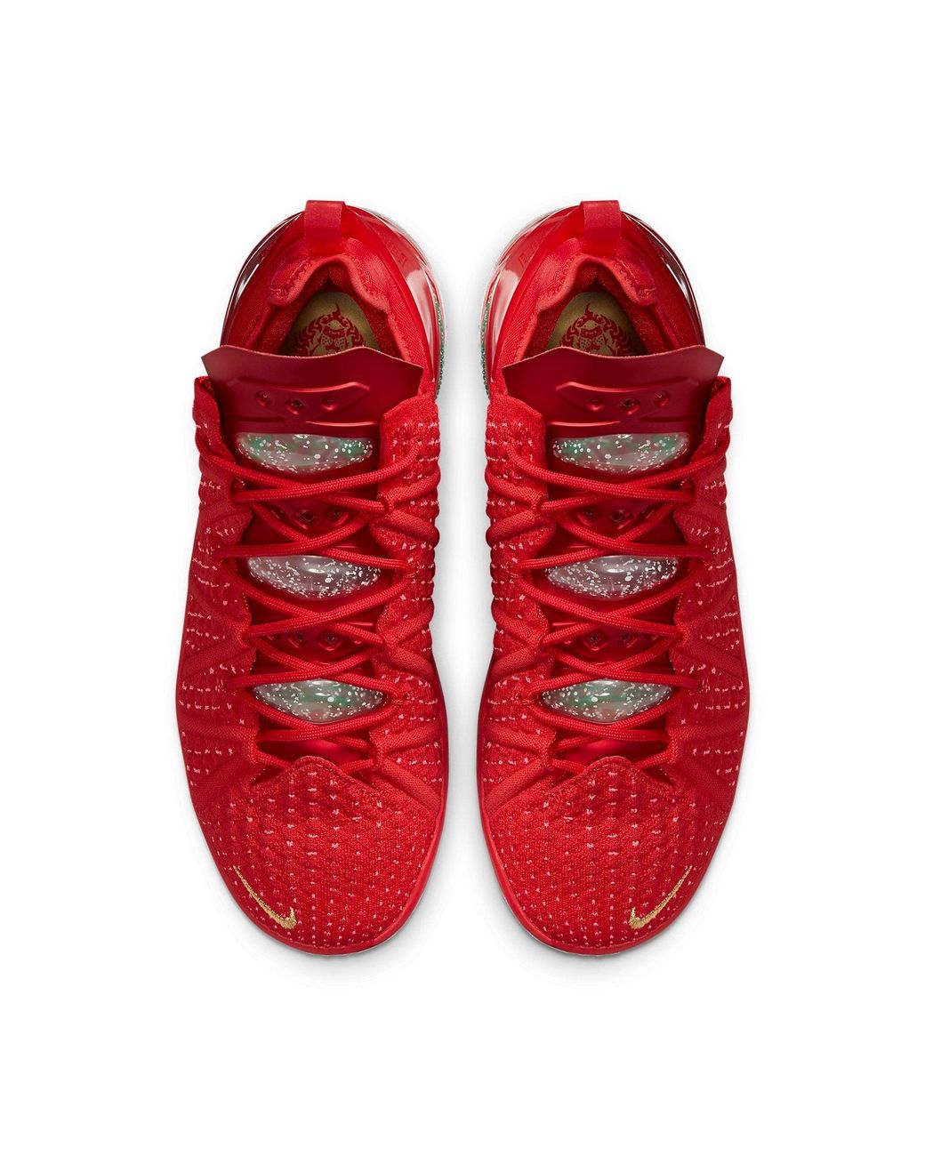 Nike Red Lebron 18 'X-Mas for men