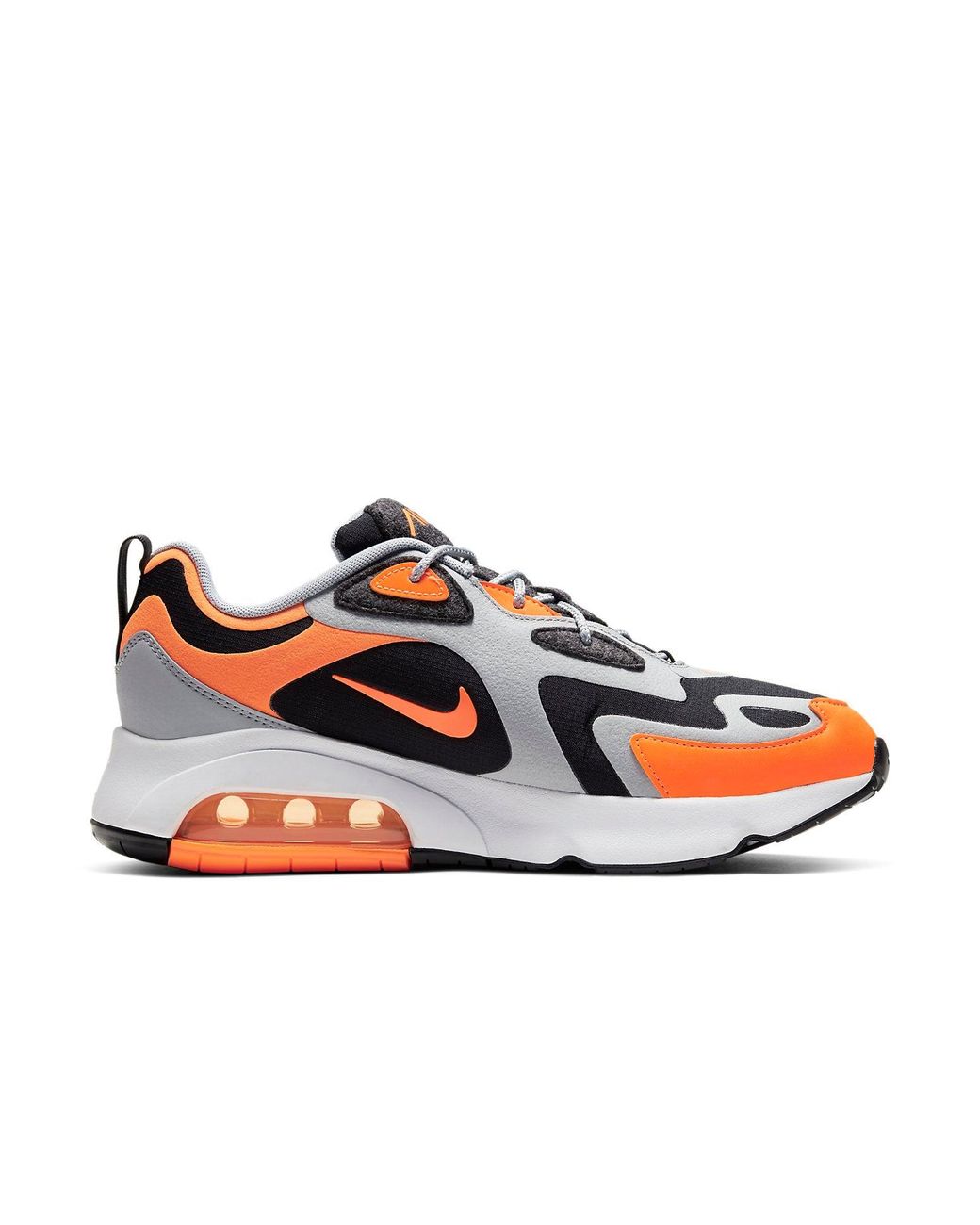 Nike air max store 200 orange black