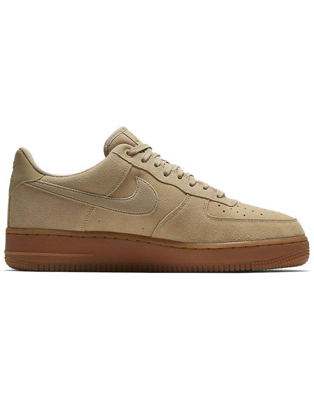 Nike Brown Air Force 1 '07 Lv8 Suede 'Mushroom' for men