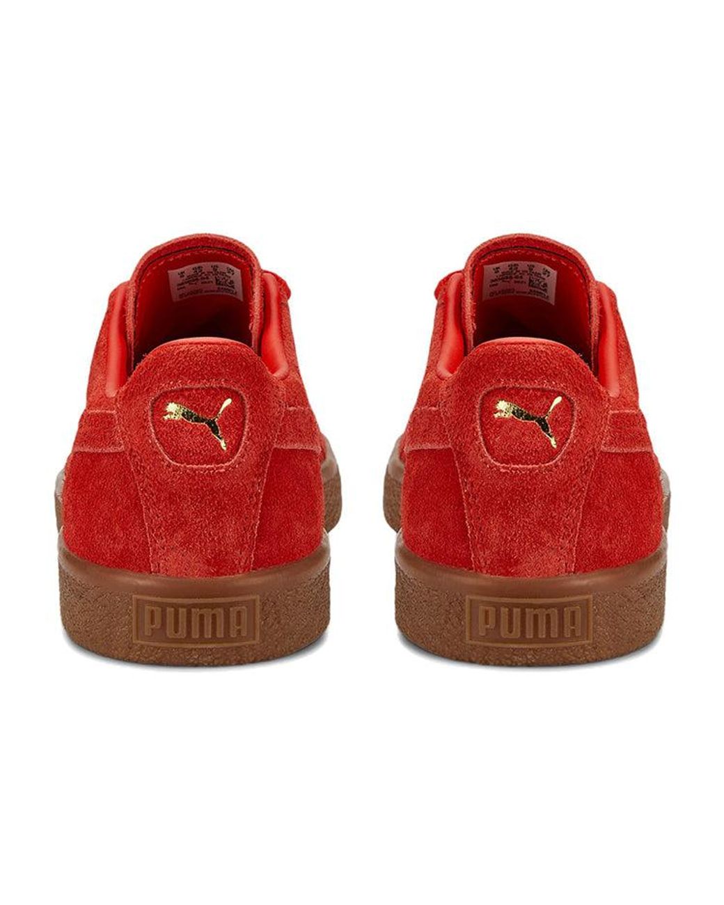 PUMA Red Suede Vtg 'Hairy Suede Gum' for men