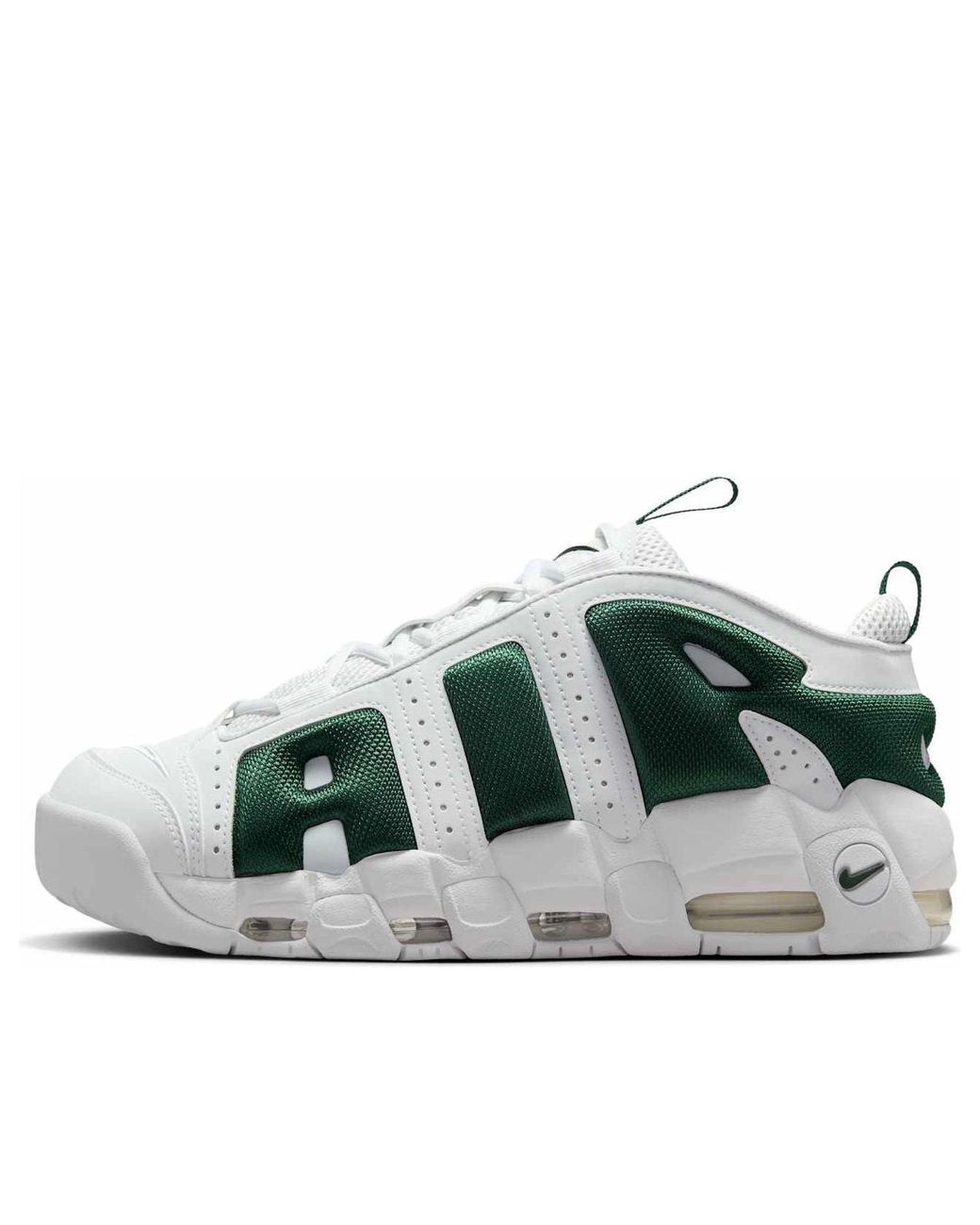 Nike Green Air More Uptempo Low Fir' for men