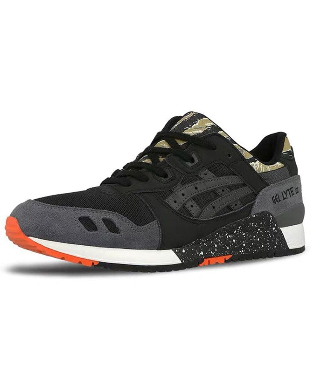 Asics Black Gel Lyte 3 Camo' for men