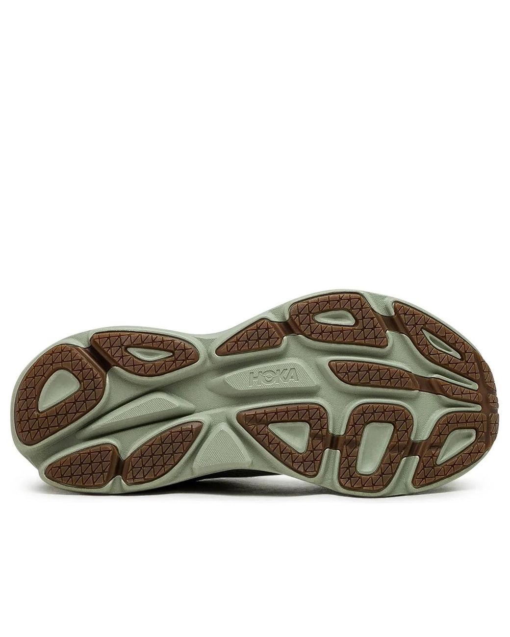 Hoka One One Brown Bondi 8 'Slate Barley' for men