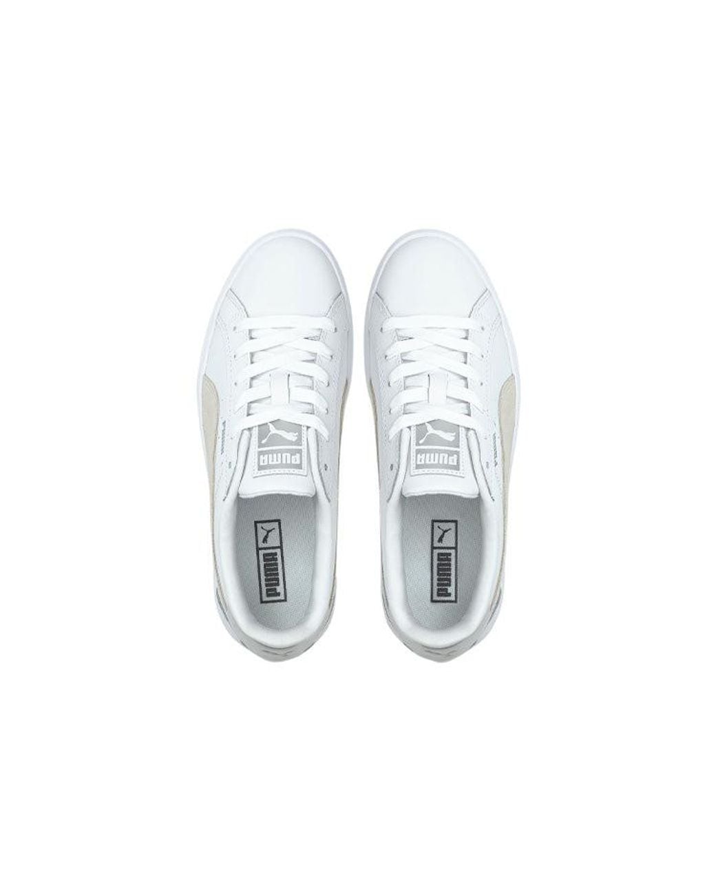 PUMA White (Wmns) Announcer Board Shoes