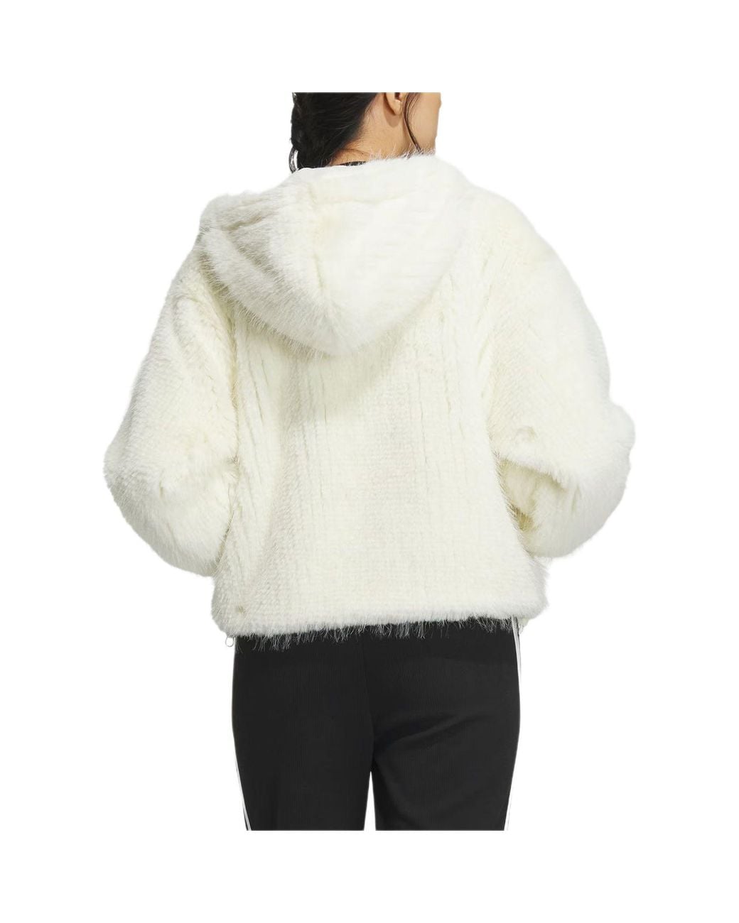Adidas White (Wmns) Originals X Feifei Ruan Cny Fur Jackets Asia Sizing