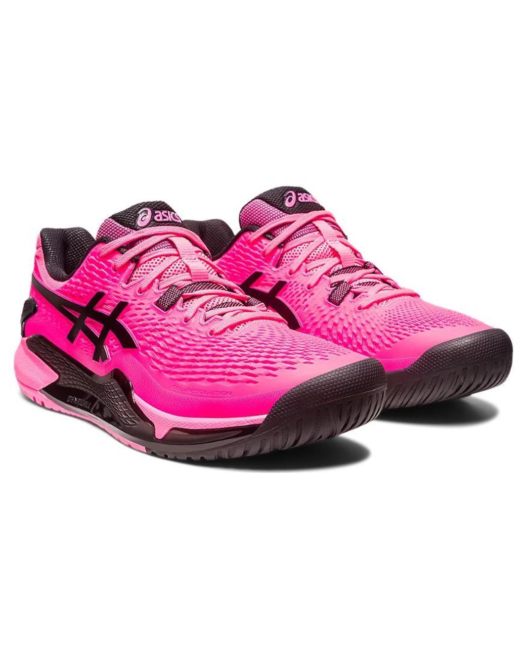 Asics Pink Gel-Resolution 9 Clay 'Hot' 1041A375-700 for men