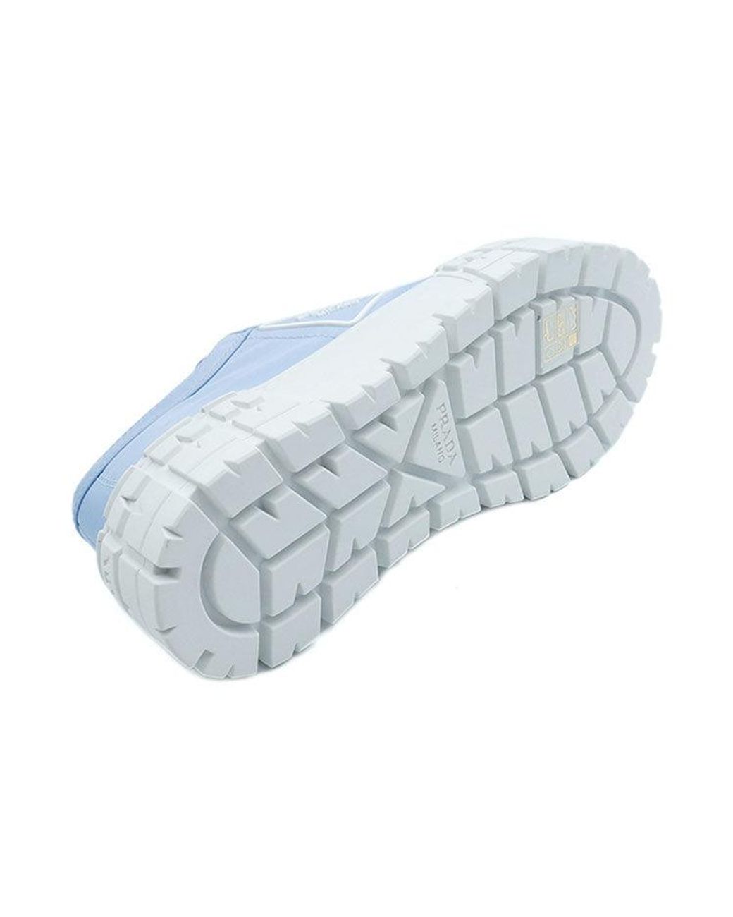 Prada Blue (Wmns) Double Wheel Re-Nylon Gabardine Sneakers