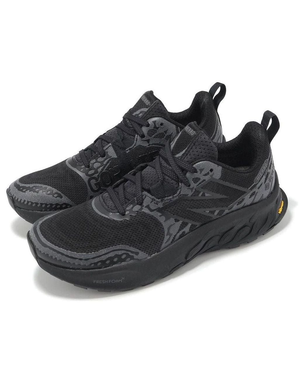 New Balance Black (Wmns) Fresh Foam X Hierro V8 Gore-Tex Magnet'
