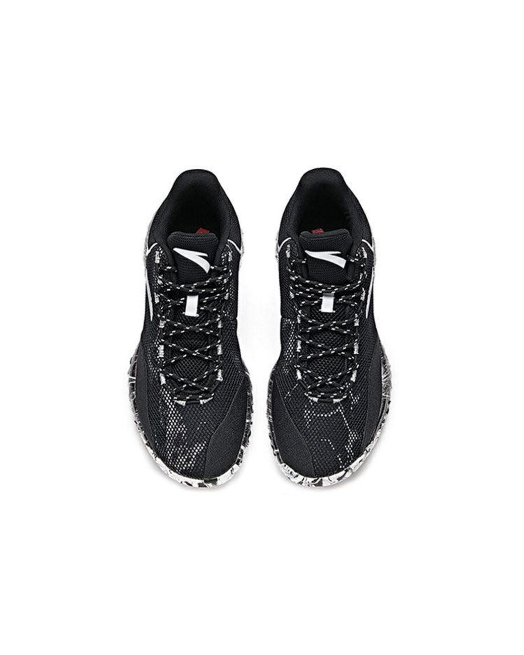 Anta Black Basketball Series Sneakers 'Graffiti' for men