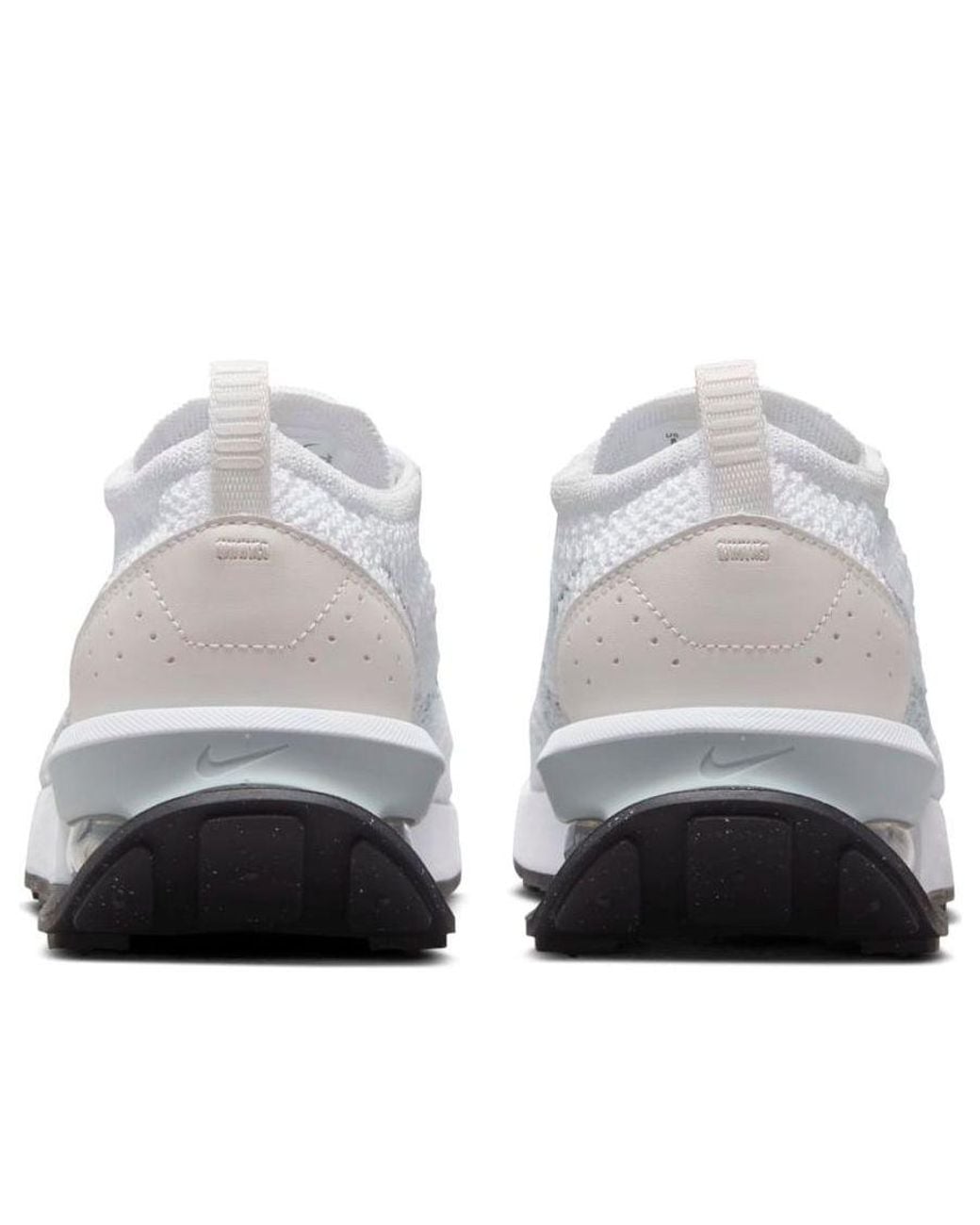 Nike White (Wmns) Air Max Flyknit Racer 'Pure Platinum'