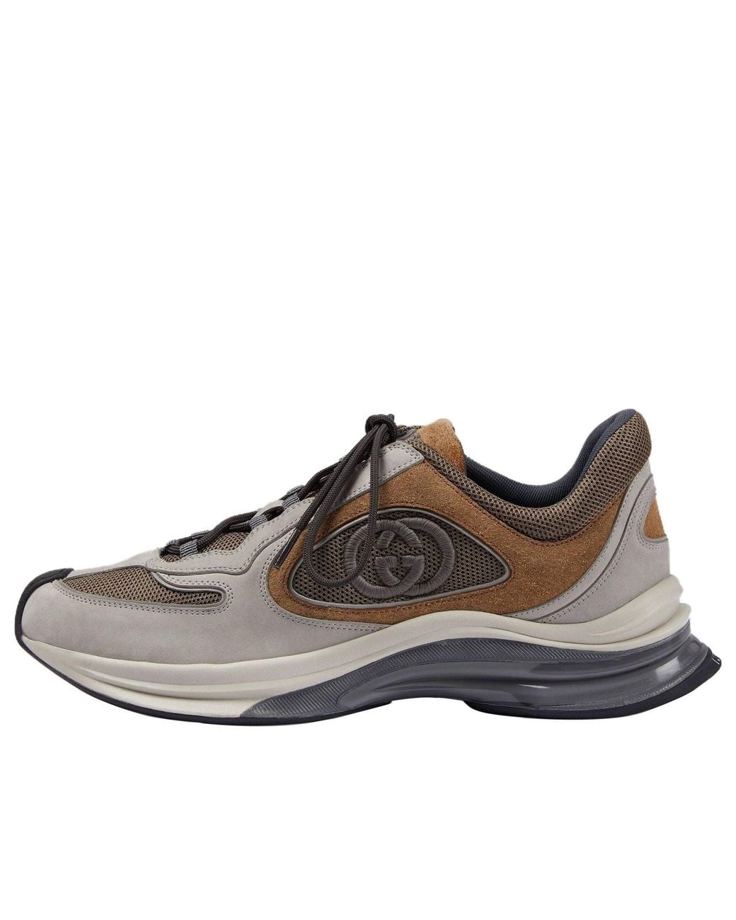 Gucci Brown Run Sneaker 'Light' for men