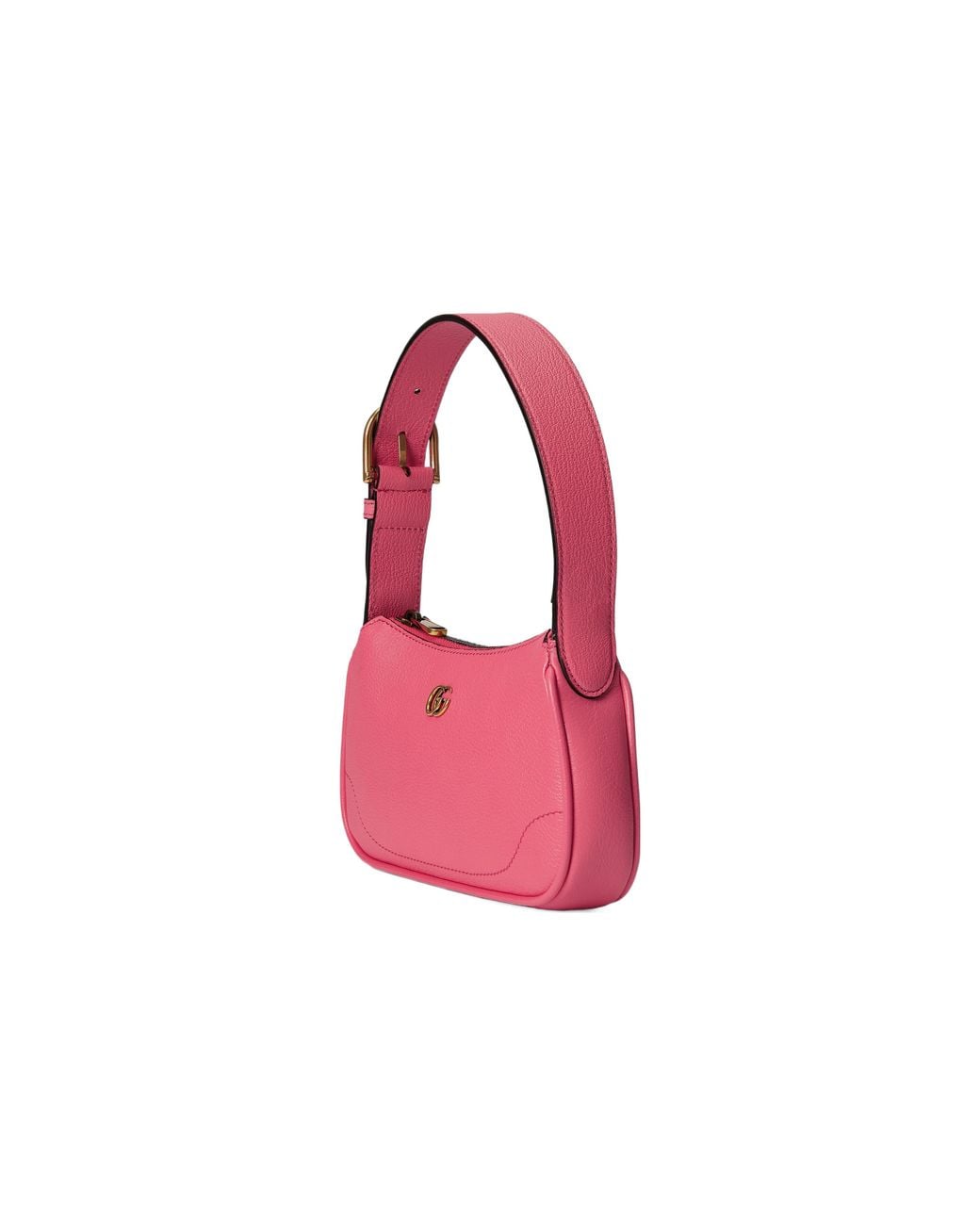 Gucci Pink Double G Aphrodite Shoulder Bag