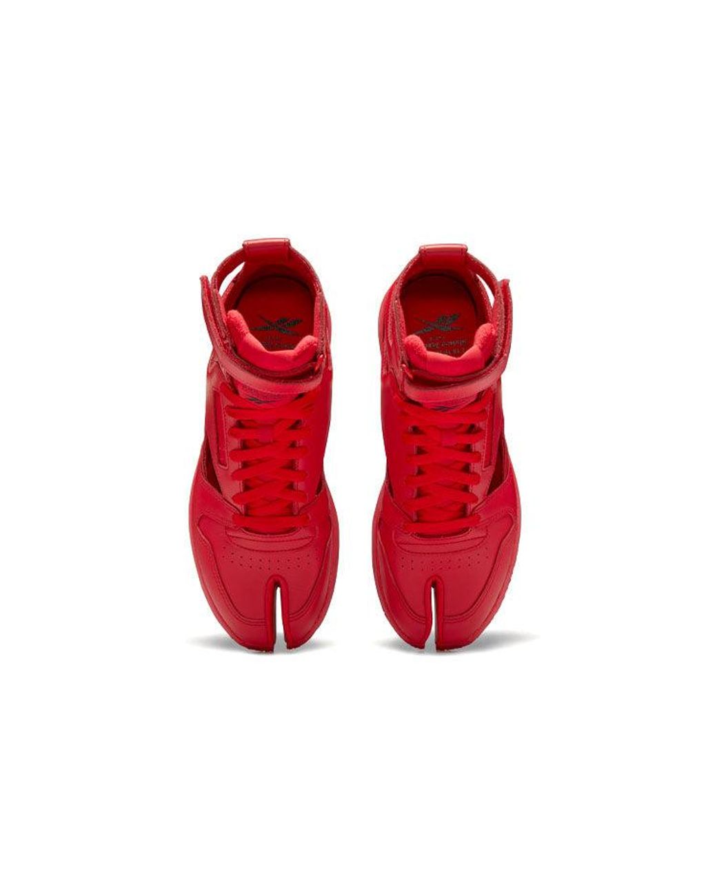 Reebok Red Maison Margiela X Classic Leather Tabi High 'Vector' for men