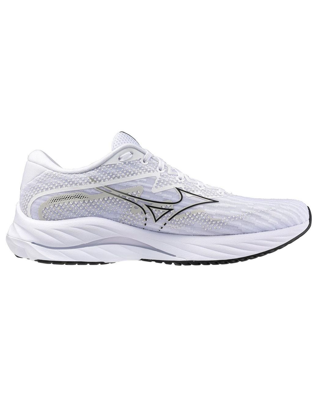 Mizuno White Wave Rider 27 Super Wide for men
