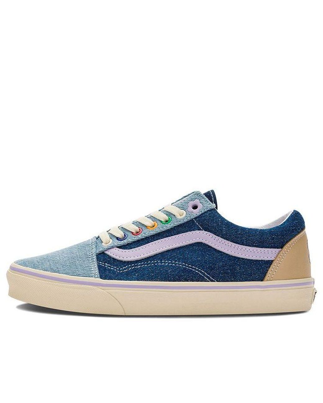 Vans Blue Emma Mulholland On Holiday X Old Skool Denim' for men