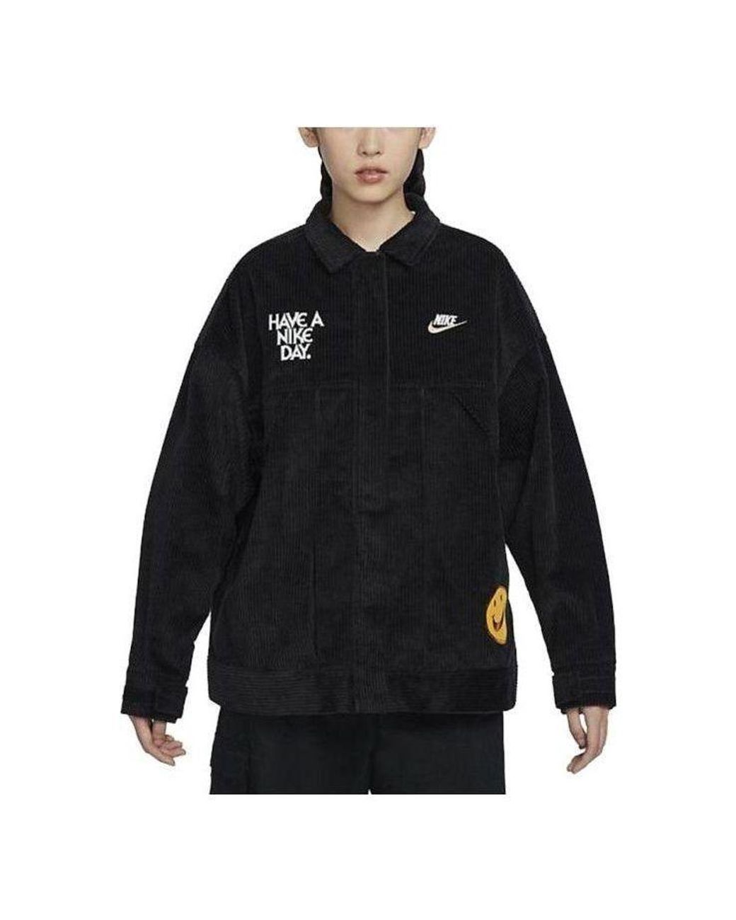 Nike Black (Wmns) Sportswear Corduroy Jacket