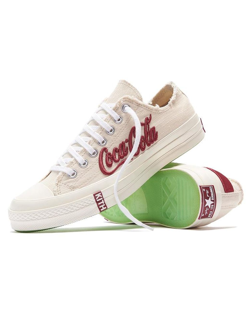 Converse Pink Kith X Coca-Cola X Chuck 70 Low 'Parchment' for men